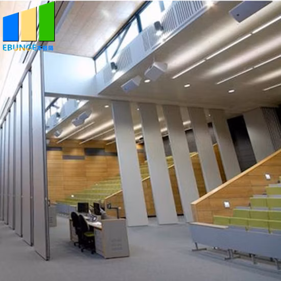 Function Room Divider Stackable Folding Partition Panel for Movie Room