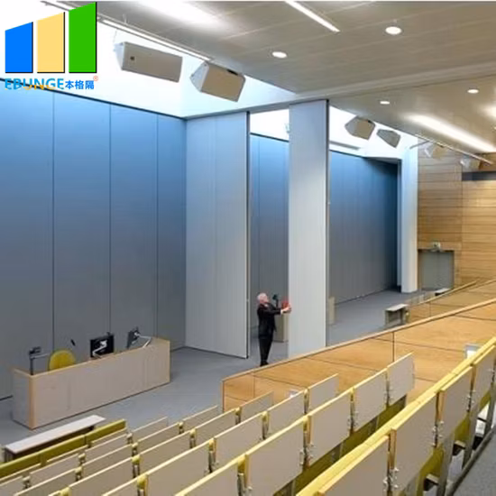Function Room Divider Stackable Folding Partition Panel for Movie Room