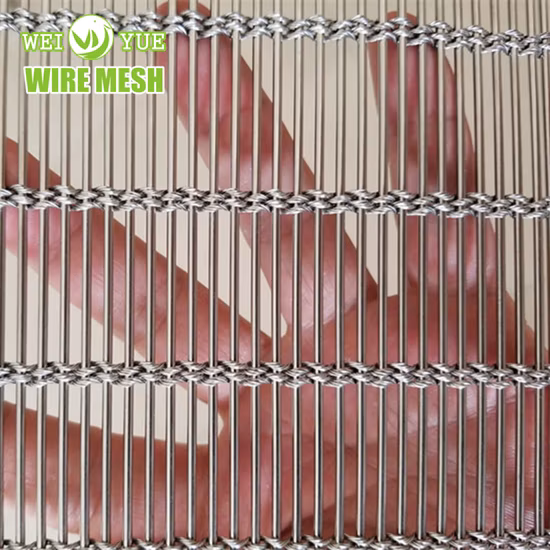 Architectural Decorative Metal Mesh Panel for Interior Space Divider