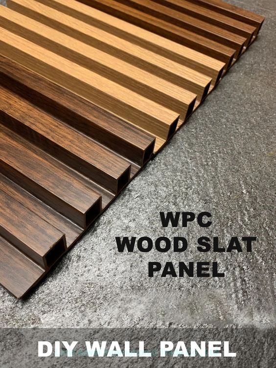 WPC Wood Plastic Composite Wall Panel for House Office Decoration