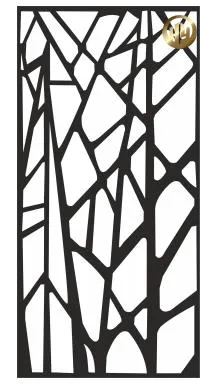 Customized Aluminum Powder Coating Room Divider Screen Panel