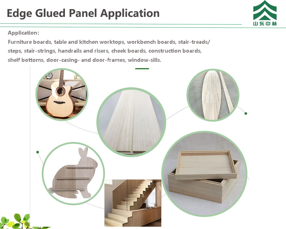 High Quality Edge Glued Panel Board Cherry Solid Wood Work Tops