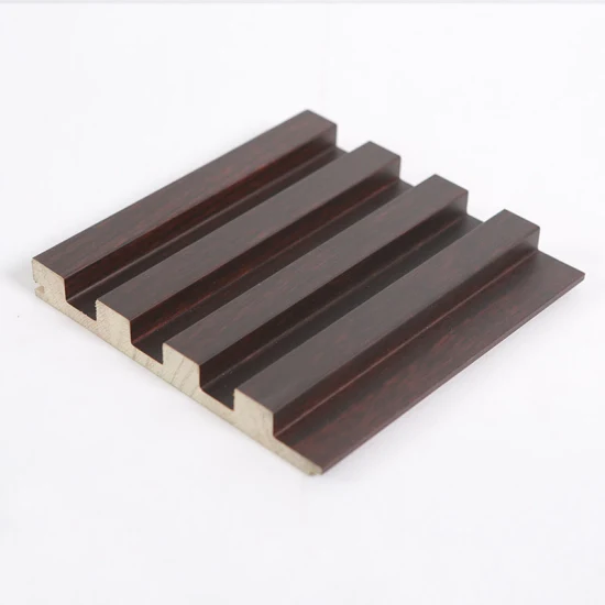 Factory Manufacture OEM Design 3D Great Wall Interior Decorative Wood Plastic WPC PVC Indoor Wall Board Wooden Wave/Slat/Flute Hardwood Wall Panels