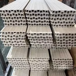 Internal WPC Wood Cladding Laminate WPC Fluted Wall Panel in China