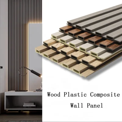 High-Performance Wood Plastic Composite Decorative Interior 3D PVC Cladding Exterior WPC Wall Panel