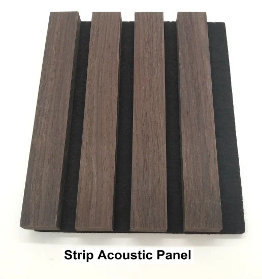 Wooden Slat & Pet Acoustic Panel for Wall and Ceiling Sound Absorption Solution